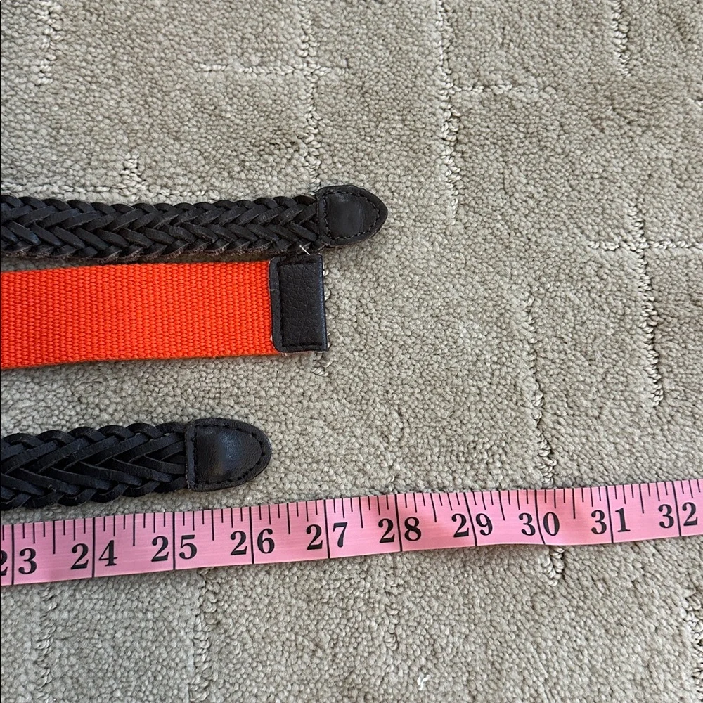 Children Place Orange and Brown Belts